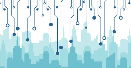 abstract grunge background with snowflakes