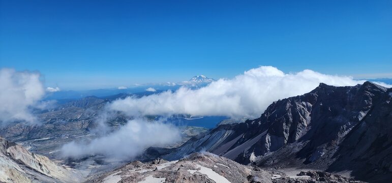 panorama of the mountains