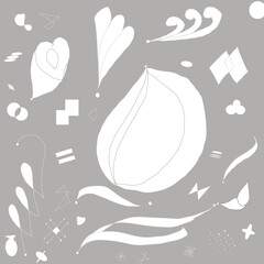 vector illustration of an abstract background