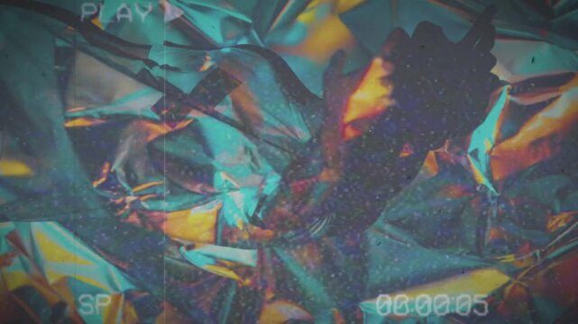 Dust and scratches with film light leaks and noise effects. vintage video overlay.