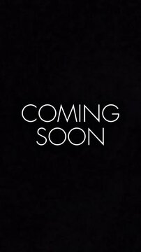 Coming Soon Anticipation and Excitement in the Digital Realm - Stay Tuned for Updates and Launch 4 Motion Animations