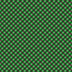 green gingham fabric	
