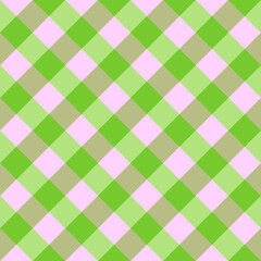 	
green gingham fabric	