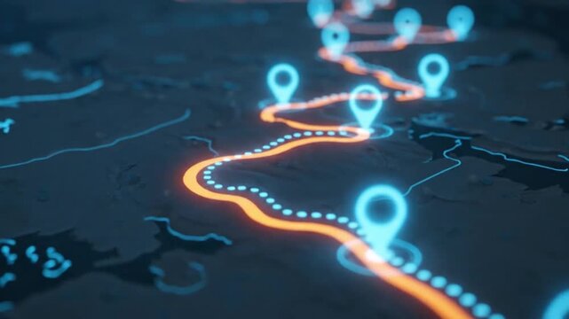 Global Connectivity A Digital Journey Across Continents