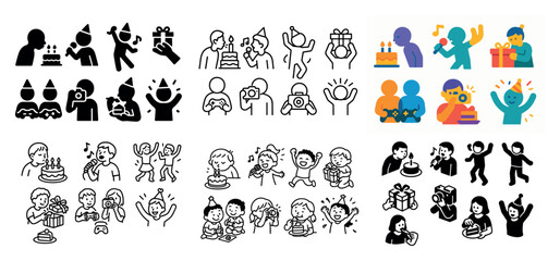 Celebrating diverse birthdays in icons