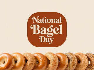 Celebrate national bagel day with a delicious assortment of freshly baked bagels