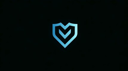 Minimalistic modern logo featuring a shield, security-themed, sleek design, professional and clean.
Concept: Cybersecurity, protection, trust, safety, technology, corporate branding, security services