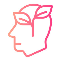 growth gradient icon