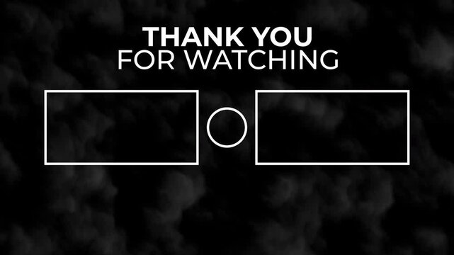 A clean 4K YouTube end screen pack featuring five professionally animated variations