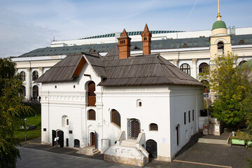 The Church of the Conception of St. Anne is an architectural monument in Zaryadye Park in Moscow in...