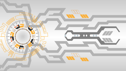 Abstract technology background. Cogwheels ART theme Abstract technology background. Cogwheels ART theme