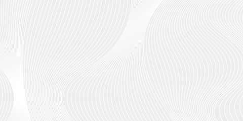 Fototapeta premium Premium background design with white line pattern (texture) in luxury pastel colour. Abstract horizontal vector template for business banner, formal backdrop, prestigious voucher.