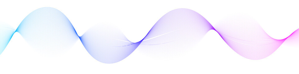 Dynamic gradient wave pattern for a modern, flowing design in vibrant colors