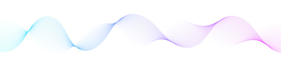 Modern flowing lines with vibrant gradient colors for dynamic designs and backgrounds