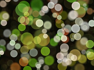 Obraz premium Abstract blurred bokeh background. For wallpaper, texture, overlay, banner background, or for projects requiring a sense of celebration, nature, freshness, or abstract art