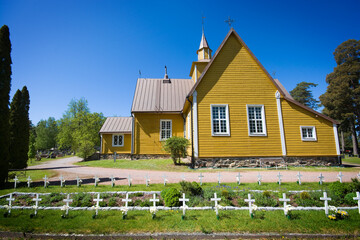 Dragsfjärd Church in Southwest Finland