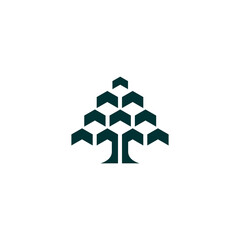 Geometric Tree Logo