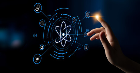 The quantum technology ecosystem as the core of future innovations. Quantum science will power advancements in AI, blockchain, and robotics. Motif