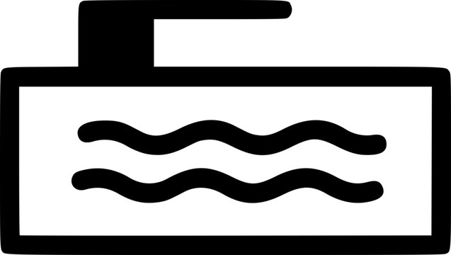 Swimming Pool Water Waves Icon