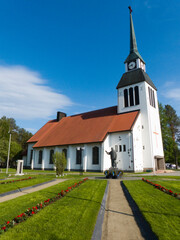 Holy Cross Church in Kuusamo, Finland
