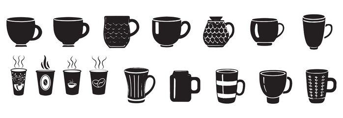  Premium Hand Drawn Coffee Cup 