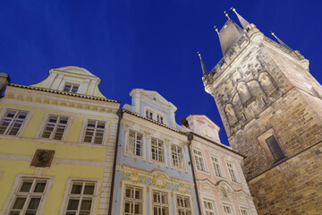 Colourful Buildings in Prague's Old Town