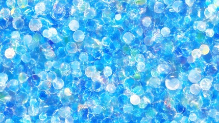 Bubbling water action ocean depths abstract image blue environment close-up view serenity