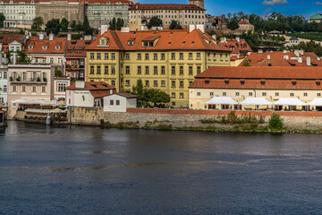 Colorful Prague houses