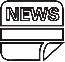 Modern news headline graphic with bold typography and color accents