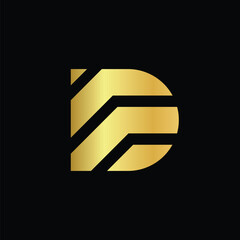 D Letter Logo Design