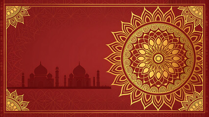 indian cultural presentation background generative ai