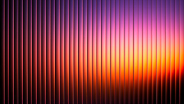 Warm sunset light gradient texture with fractal glass effect and radiant blending glowing tones. Serene atmosphere, tranquil evening sky, peaceful twilight mood aesthetic design. Vector illustration