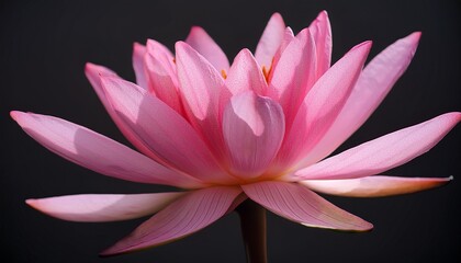 Beautiful Pink Water Lily Blossom A Symbol of Purity and Enlightenment