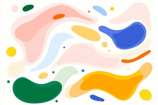 Abstract holiday celebration design with colorful wave patterns for festive decor