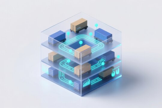 Enhancing supply chain visibility exploring the cube map in global logistics management