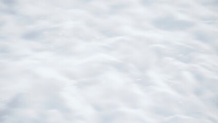 Fresh snowfall blanketing the landscape with a soft, serene texture perfect for winter backgrounds and holiday themed projects