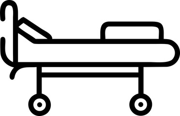 Minimalist icon, black silhouette, wheelchair symbol, accessibility sign, simple geometric shapes, circular wheel, straight lines, negative space vector