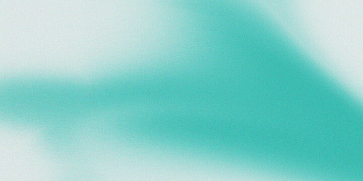 Fresh blurred gradient background with grain noise texture overlay for backgrounds, wallpapers and graphic designs in color of mint green, and copy space of banner 4k