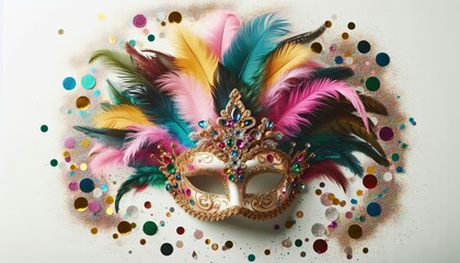Colorful carnival still life perfect for stock use, design projects, and event promotions.