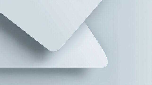 Abstract design featuring layered paper shapes in soft gray tones, creating a minimalist and modern aesthetic for contemporary artwork or backgrounds.