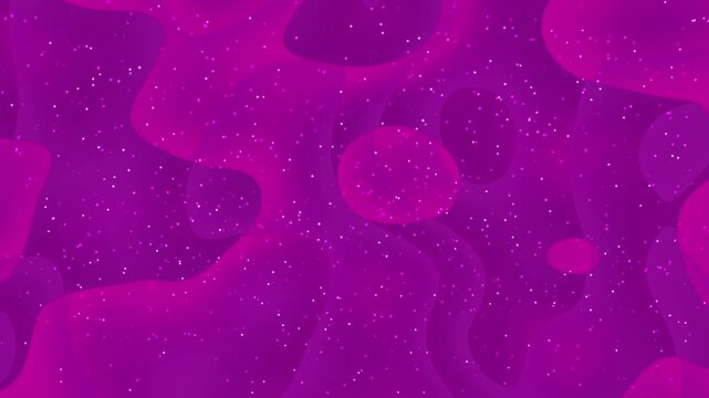Vibrant seamless magenta liquid texture with subtle starry particles ideal as a looping background or overlay for motion graphics, web headers and creative video projects.