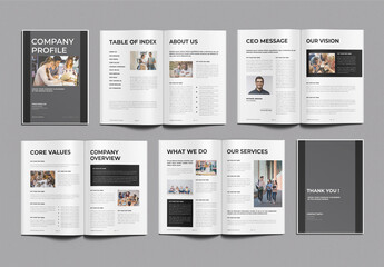 Company Profile Template Design