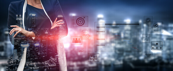 Project management dashboard showing timeline, tasks, milestones, and workflows for planning, tracking, and executing successful business or team projects Vouch