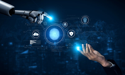 AI enhances biometric identity authentication with fingerprint and facial recognition to ensure...