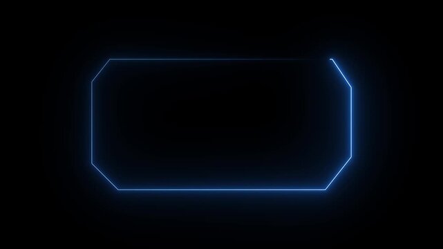 Digital Hud Radar Navigation is looking for objects. Searching process in futuristic interface Digital radar screen with targets on monitor in searching on earth map location. 16:9 frame size hud
