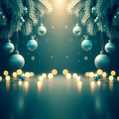 golden christmas background