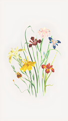 bouquet of spring flowers