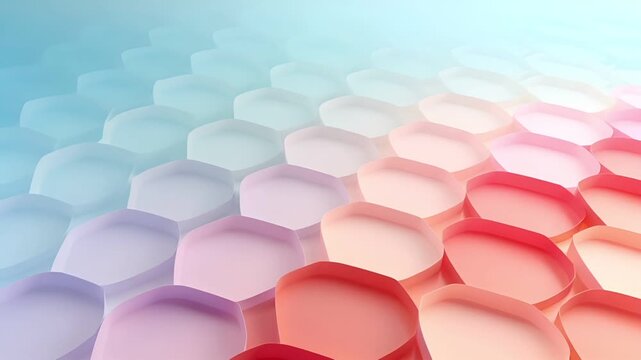 Digital art wallpaper background. abstract geometric background with overlapping overlapping rectangles in pastel shades of pink, blue.