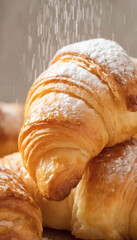 croissant on a plate