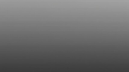 Soft Gradation of Gray Color with Smooth Transition from Light to Dark for Background Use in Design Projects and Creative Works